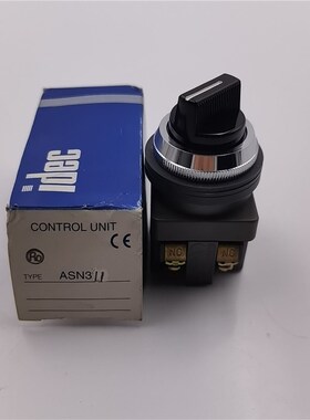 原装IDEC和泉BS010E选择开关2档ASN311一常开一常闭 实拍现货