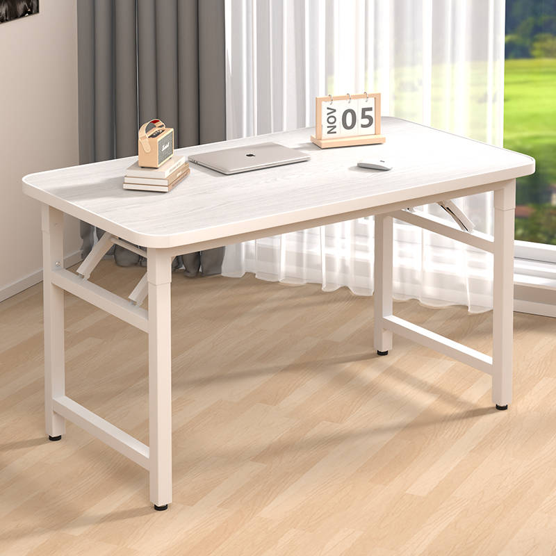 折叠桌子摆摊美甲桌电脑长条桌培训桌课桌简易餐桌家用长方形书桌