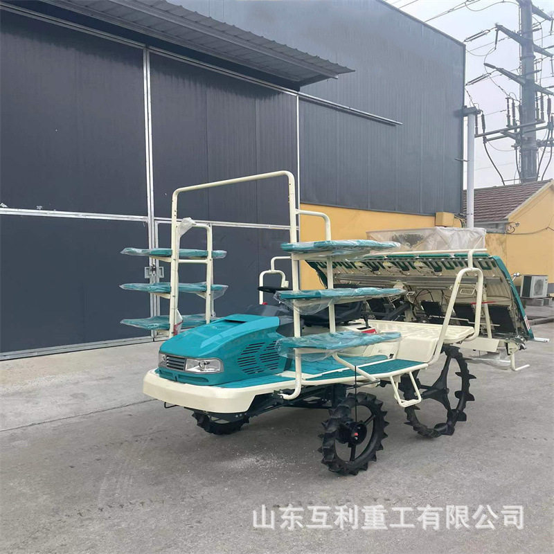水稻插秧机全自动水稻插秧补苗机单行双行4行6行8行水稻种植机