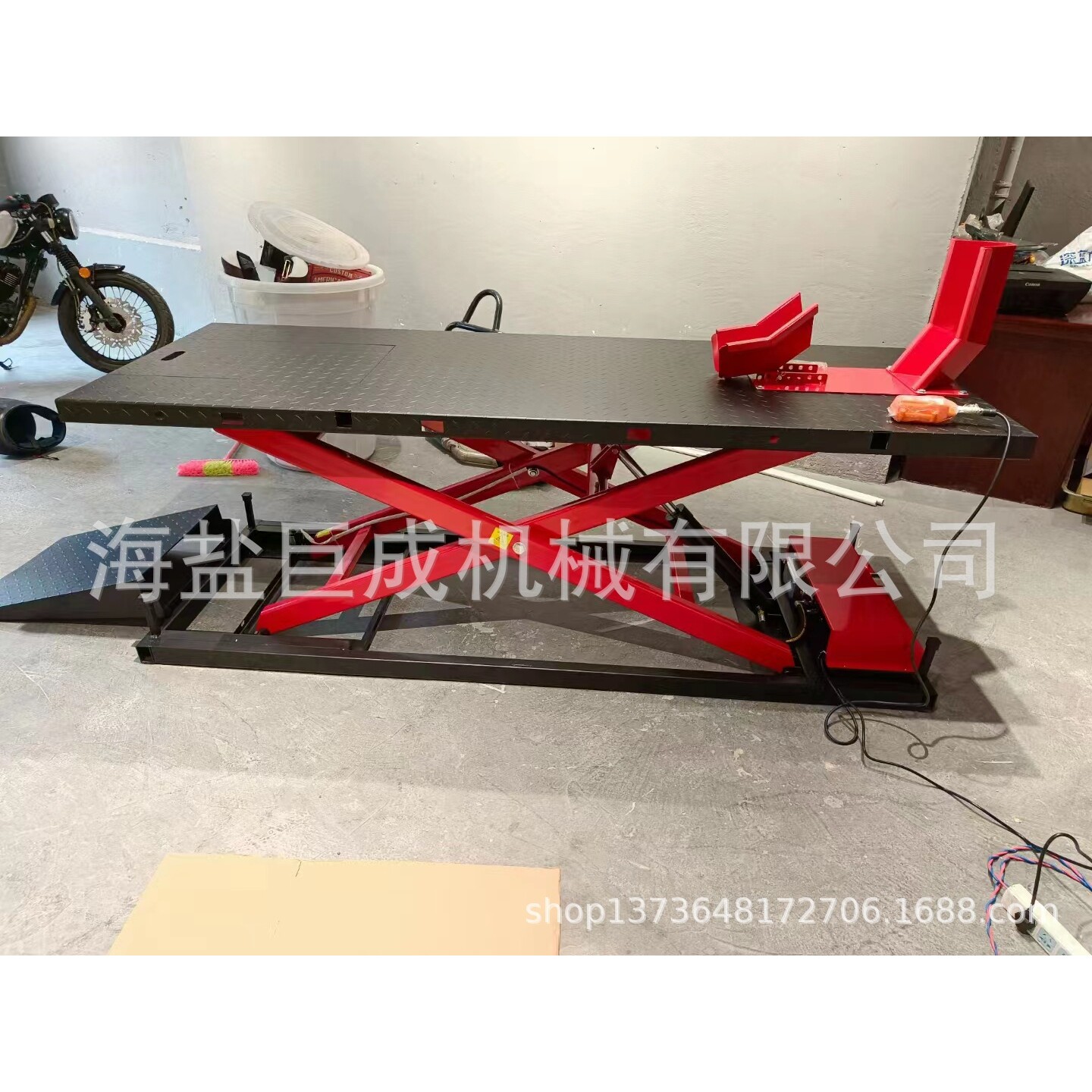 厂家直供 大型摩托车升降台/液压举升机 /电动举升机/  LIFT图片