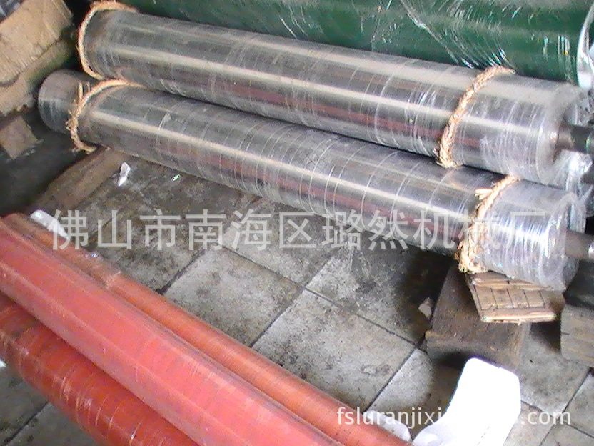 纸品印刷包装机械设备胶水机压平机滚水线滚筒胶轴厂家