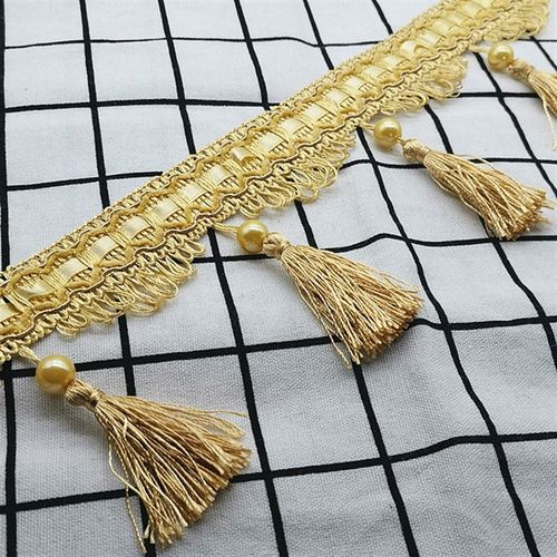 窗帘花边装饰花边流苏吊穗吊球配件辅料珠子吊坠婚庆装饰沙发装饰