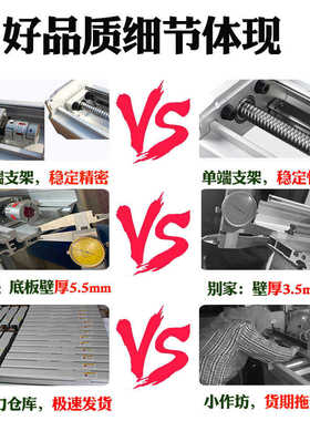 0同步带70f轨滚珠丝杆滑台宽155线宽5定制防尘宽10封闭12双宽模