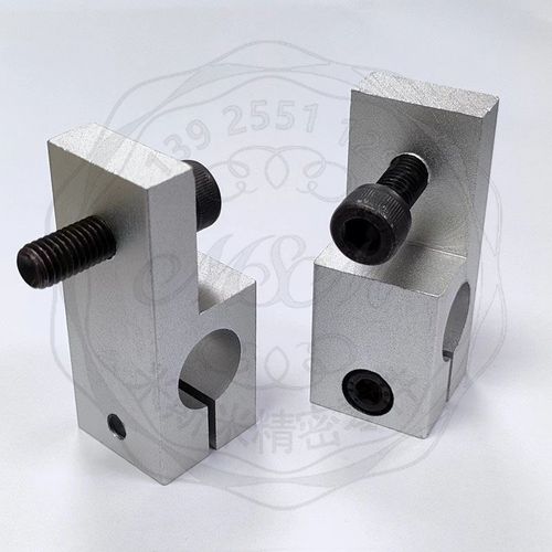 光轴输送线检测夹具固定支架光电传感器底座L型连接配件铝合金