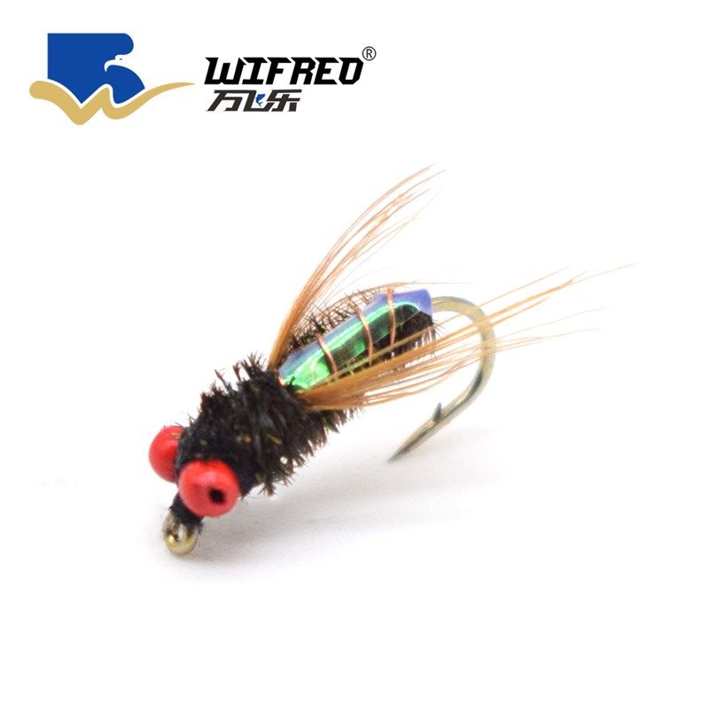 红眼苍蝇钩 飞蝇钩飞钓路亚溪流淡水毛钩 马口白条桃花罗非大眼鳊