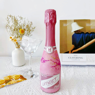 UMEET悠蜜蓝莓气泡酒 果酒女士低度甜酒微醺起泡酒香槟聚会自饮