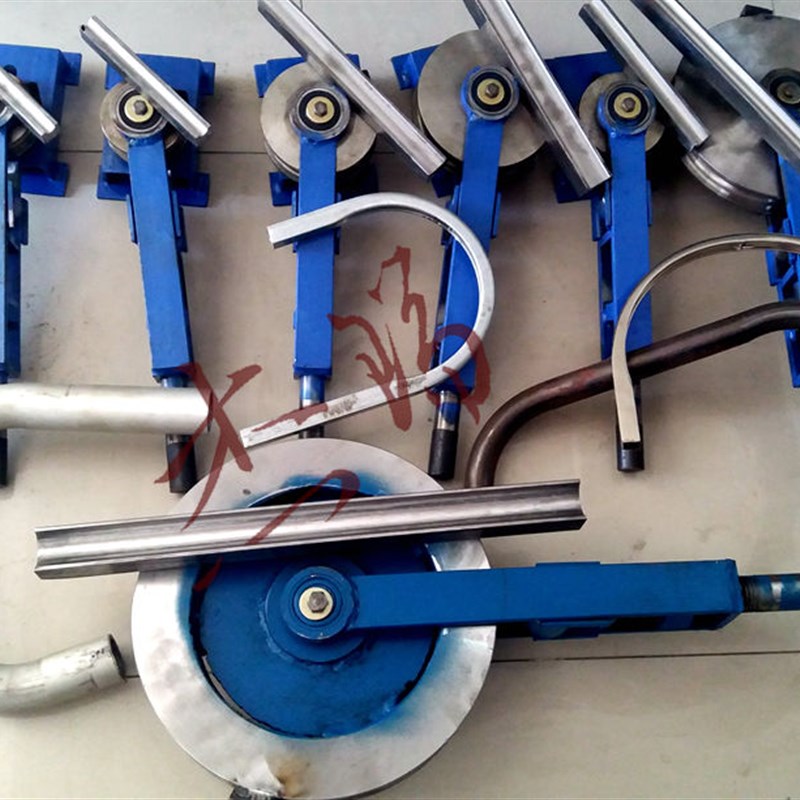 28mm铜管手动小型弯管机32不锈钢圆管扳弯机38精车压条模具弯管器