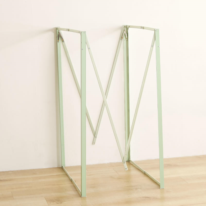 可折叠框架学生宿舍床帘支架杆子免安装上下铺单人床蚊帐架子伸缩