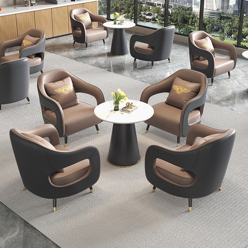 休息区阳台棋牌室售楼处酒吧酒店美容院办公室商务接待沙发桌椅