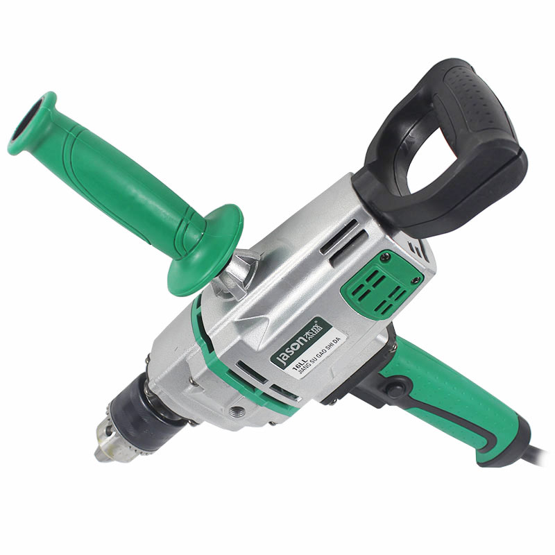 杰盛 GSD1LL飞机钻搅拌钻大功率手电钻水泥油漆涂料水漆打灰机