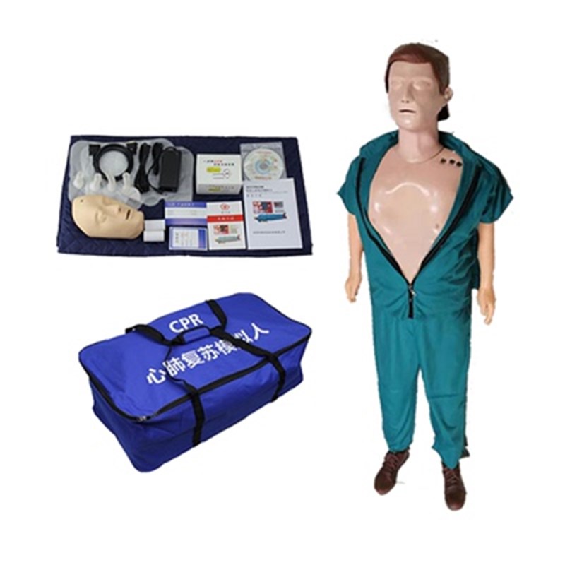 CPR 电子一体化LED指示灯显示 心肺复苏急救训练专用模拟人