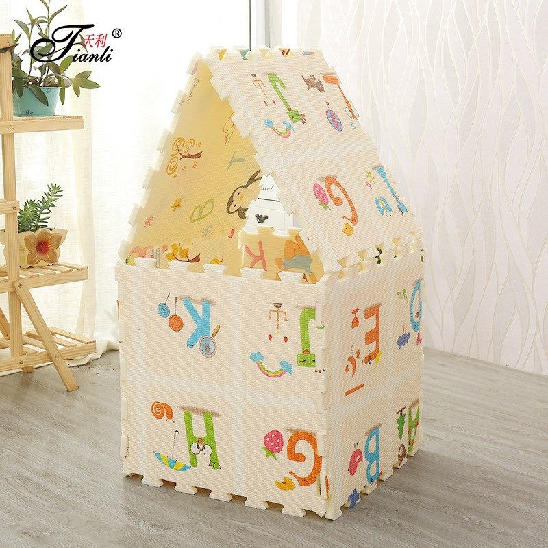 拼接式爬行垫宝宝爬爬垫厂家客厅卧室泡沬地垫加厚儿童易清洗