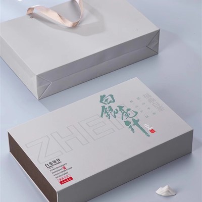 高档白毫银针茶叶包装盒空礼盒摆泡装礼盒装半斤摆泡UV空盒定制