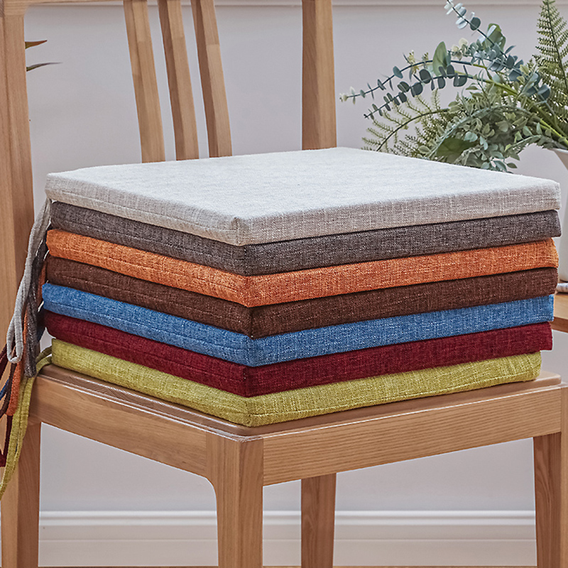 泰国天然乳胶坐垫靠垫汽车靠背垫加厚凳子屁股垫飘窗垫沙发垫定制