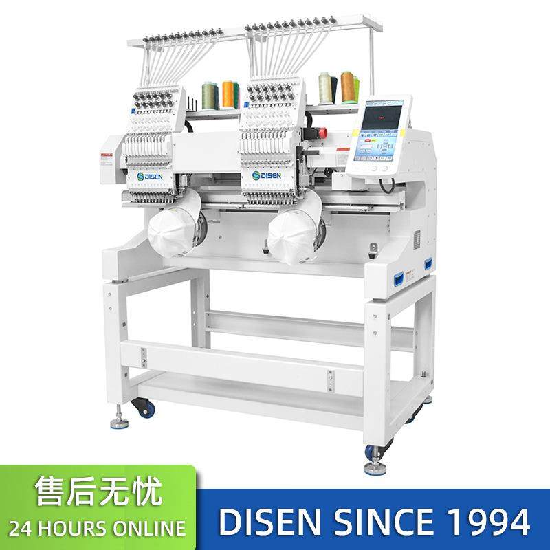 双头全自动泰智电脑绣花机 2 head computer embroidery machine