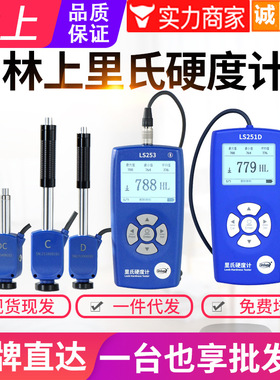 林上手持式里氏硬度计LS251D洛氏金属铸铁模具硬度检测仪LS253