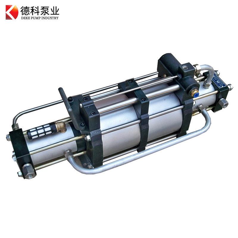 德科气动压设备双渠道流量检测机氮气氧气压泵压力表显示数据