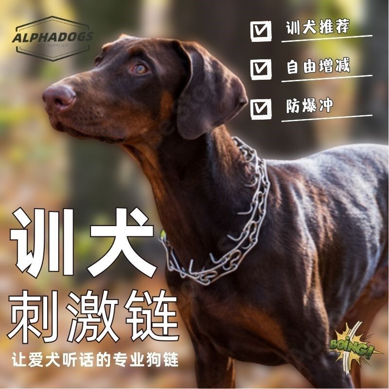 训犬专用刺激链训练狗狗刺钉脖套颈项圈大中型猛犬防爆冲控制