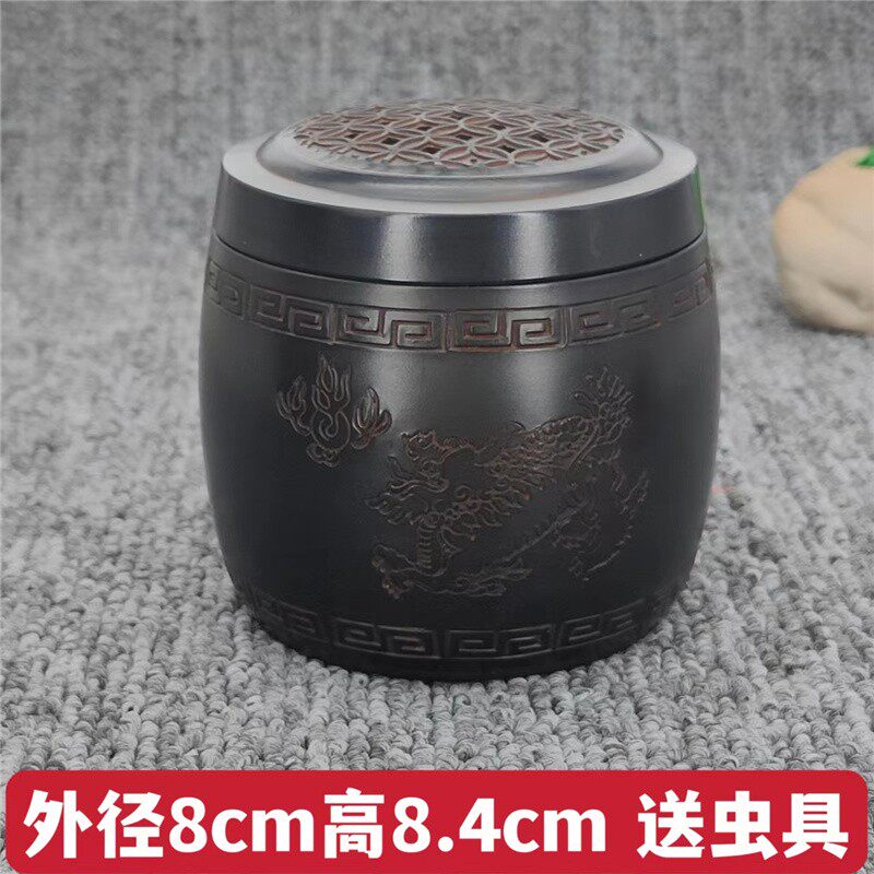 【澄泥烧制】蟋蟀蛐蛐螽斯油葫芦黑虫白虫竹蛉马蛉玩赏叫罐用具