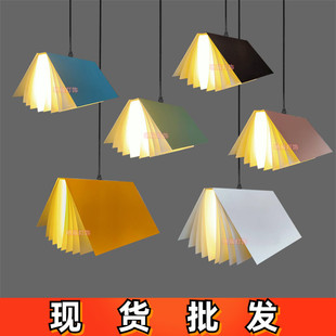 个性书本造型吊灯艺术创意书店书吧台图书馆橱窗设计装饰吊灯