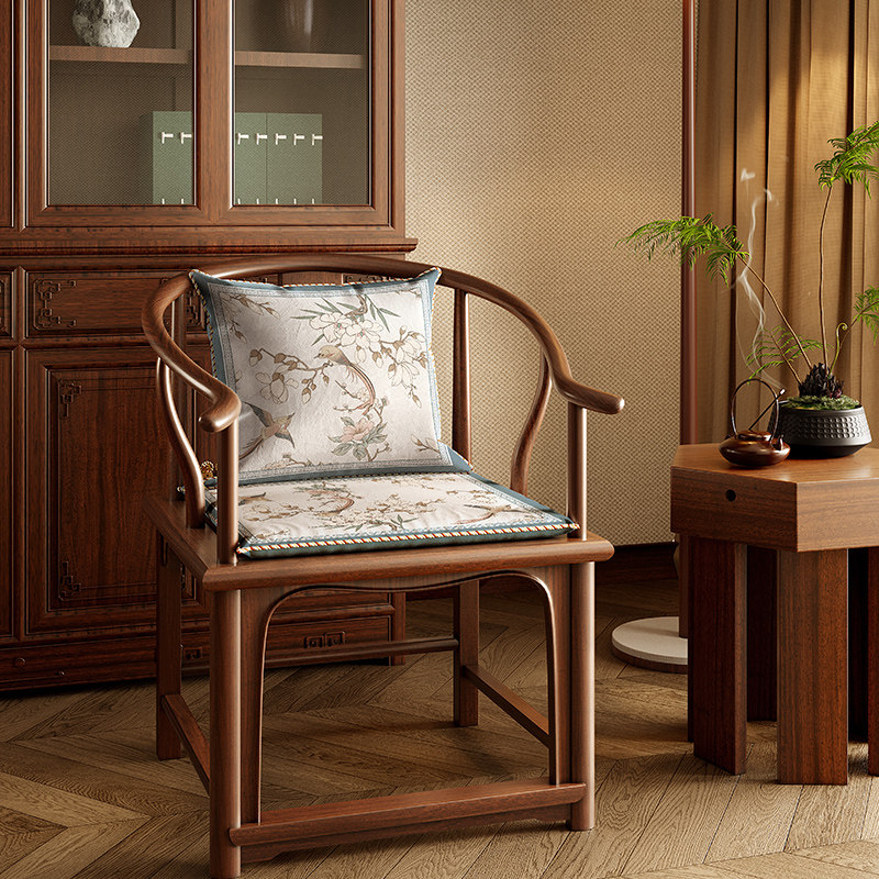 红木沙发坐垫实木家具中式太师圈椅中式椅子木椅茶桌椅垫坐垫定制,居家布艺,椅垫,淘宝优惠券,粉丝福利购,淘宝优惠卷