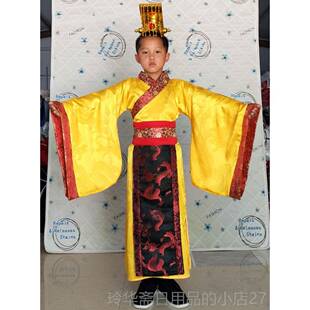 高档儿童孩古装汉服女课本剧璧归赵服装将相和蔺相如廉颇演男出完