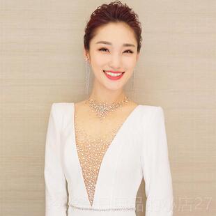 高档宴持会晚礼服裙女轻2025级新款气质奢小众高端大气高质感主人