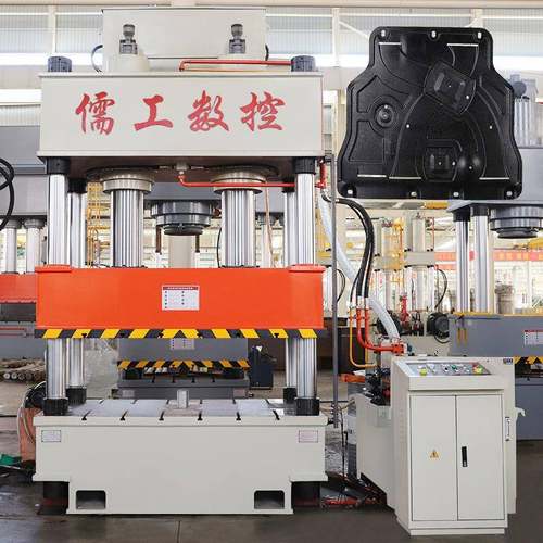 儒工400吨汽车配件冲压成型油压机 800吨金属板材冲压四柱液压机