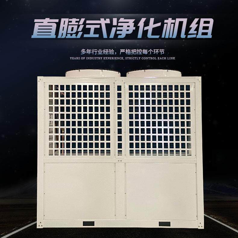直膨式空调机组一拖二 恒温恒湿中央空调系统 洁净组合式净化机组