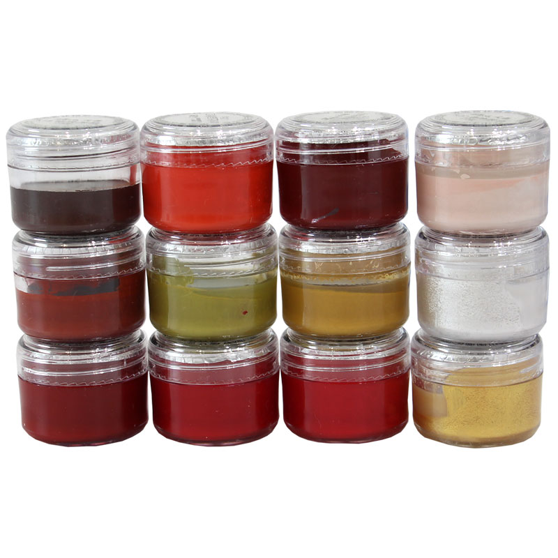 天雅浓缩膏状矿物质国画颜料k类 2 3 8色工笔重彩岩彩唐卡画