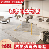 三顺暖润电热地毯石墨烯客厅地暖垫家用可拆卸移动发热加热地垫