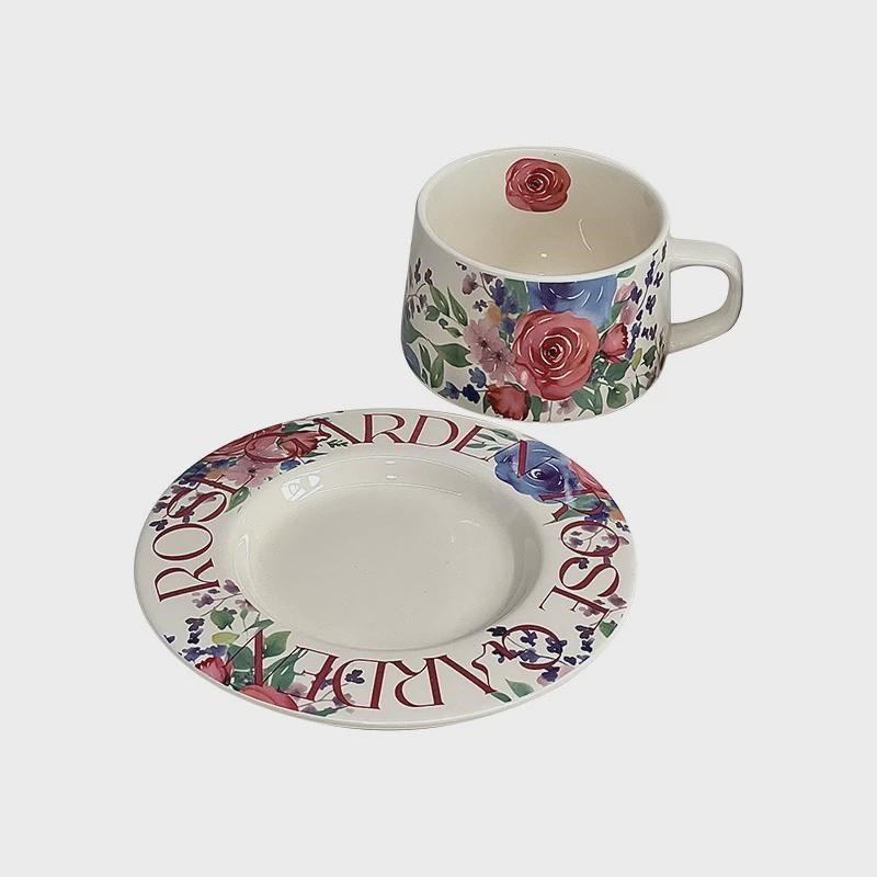 陶瓷英式咖啡杯装茶具欧式家用下午茶子母壶复古水杯子高档精致