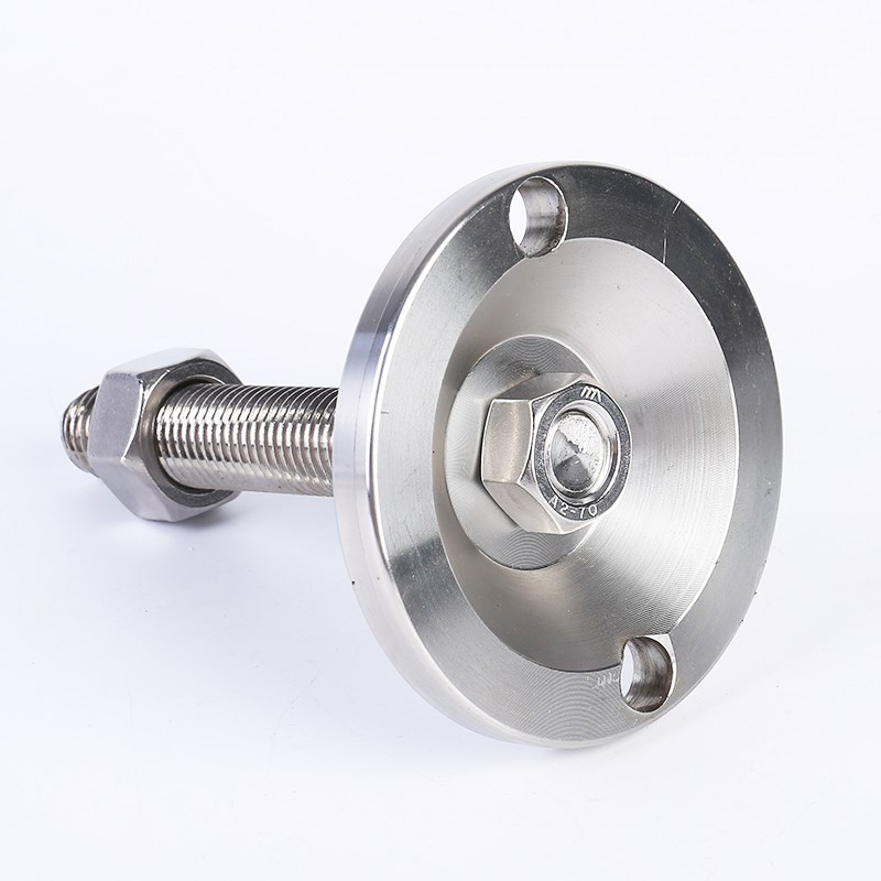 30不锈钢重型固定蹄脚/地脚脚杯/机床垫脚盘100M10MM1M20M2