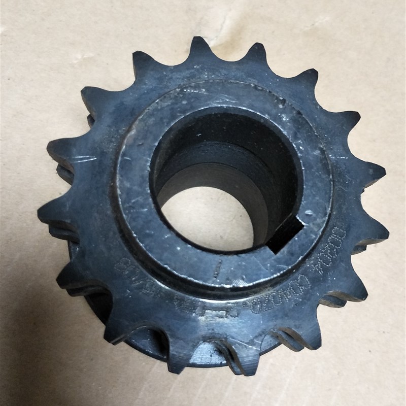 中间轴输出轴链轮(2)CD40ZQ.2F-05B中联谷王主动链条配件PL40/50