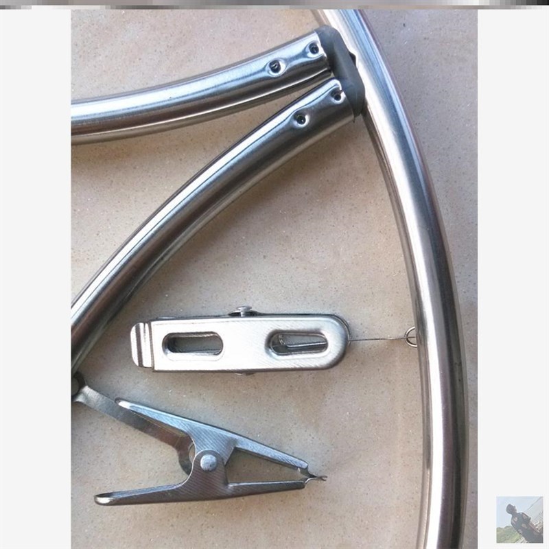 圆型防风衣架20夹 不锈钢多功能防风夹 袜架内衣夹 晾晒衣架