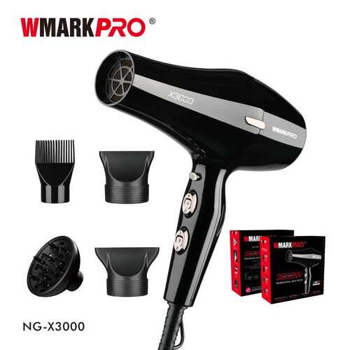 WMARK 无刷电机高速吹风机 家用发廊3000W速干T型吹风筒NG-X3000