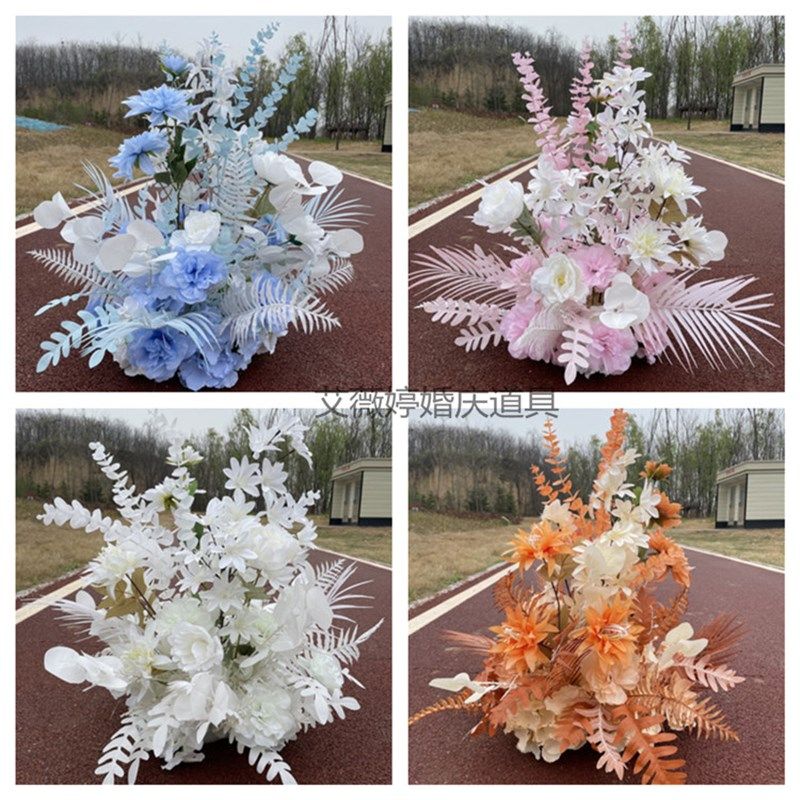 新款婚庆路引花盆花花器花艺T台花艺婚庆花排盆花高枝成品花艺,节庆用品/礼品,路引,淘宝优惠券,粉丝福利购,淘宝优惠卷