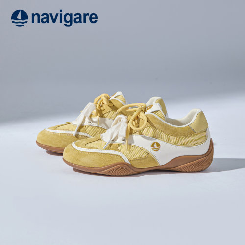 Navigare小帆船德训鞋女夏季新款