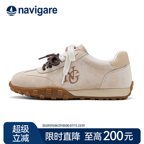 Navigare意大利小帆船板鞋女士