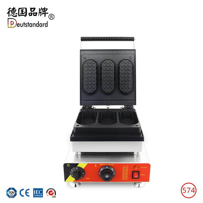 长华夫饼机长条华夫松饼机床棍华夫炉烘烤炉华夫塔壳烘焙小吃设备