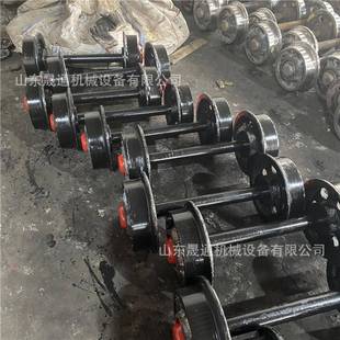 厂家矿车轮对地铁煤矿隧道翻斗车用矿车轮子250mm实空心矿车轮