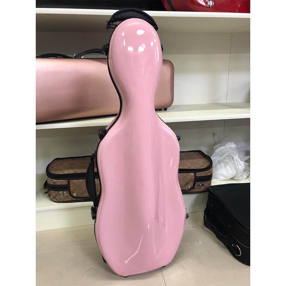 高档站立形状 玻璃钢 pc 材质琴盒 防摔防雨 锁扣 中提琴硬盒