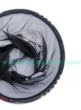 利兴黑坑抄网头防跳碳素超轻竞技锅盖底不吸水缝线40网布欧氏网兜