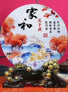 活性炭雕工艺品电视柜酒柜装饰品客厅玄关隔断屏风博古架家居摆饰