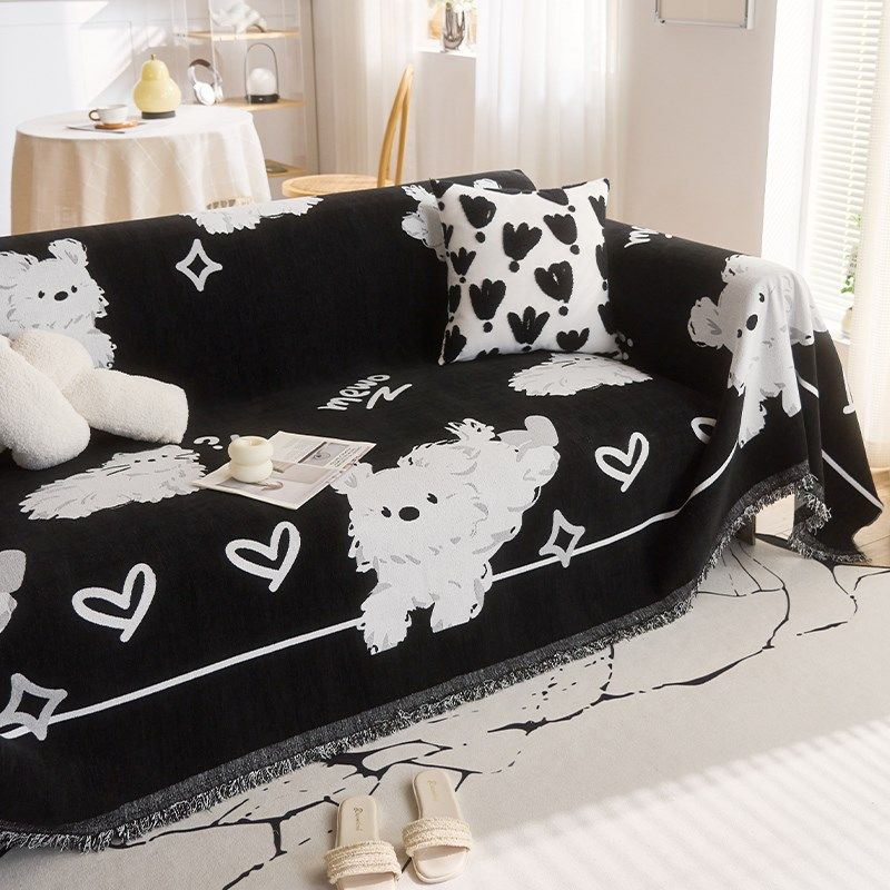 2024新款沙发盖布防灰尘套罩沙发巾防滑一整张一片式加厚盖布垫子,居家布艺,沙发垫,淘宝优惠券,粉丝福利购,淘宝优惠卷