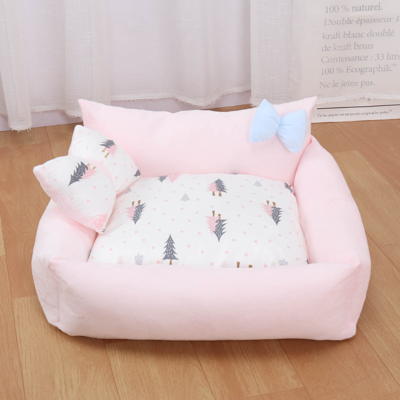 喵酱汪酱宠物方形窝猫咪可拆洗公主窝小型犬泰迪狗狗床垫四季通用,宠物/宠物食品及用品,狗窝/屋/帐篷/沙发,淘宝优惠券,粉丝福利购,淘宝优惠卷