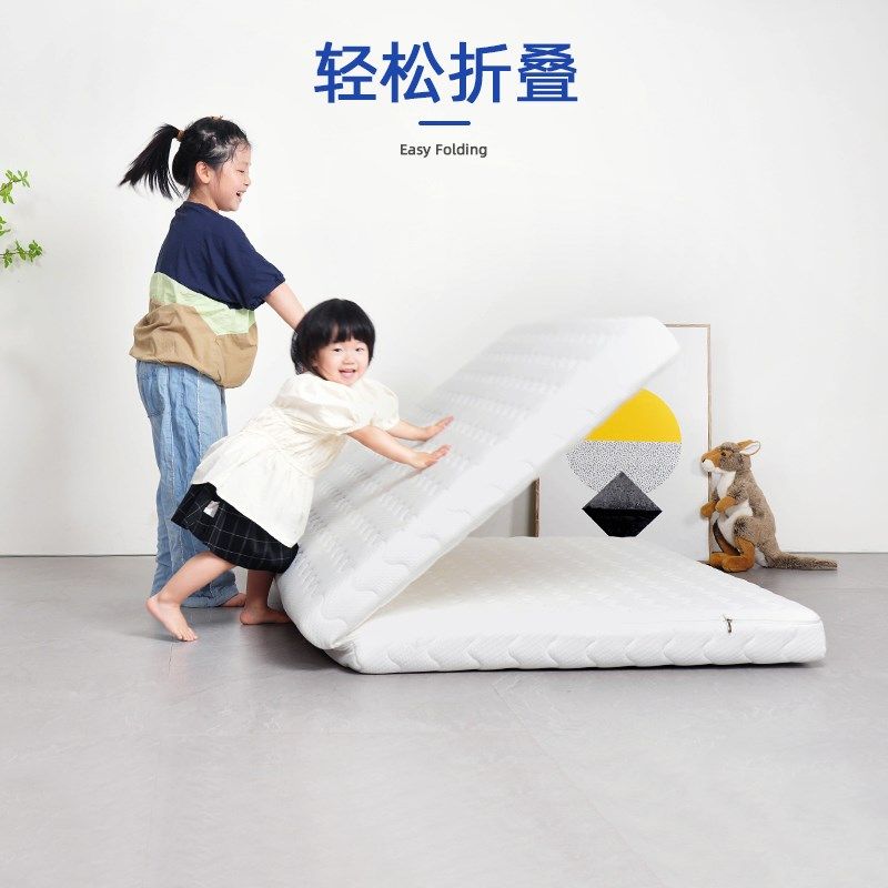 考拉森林天然椰棕黄麻针织面料床垫家用抗菌儿童床垫1.2m可折叠