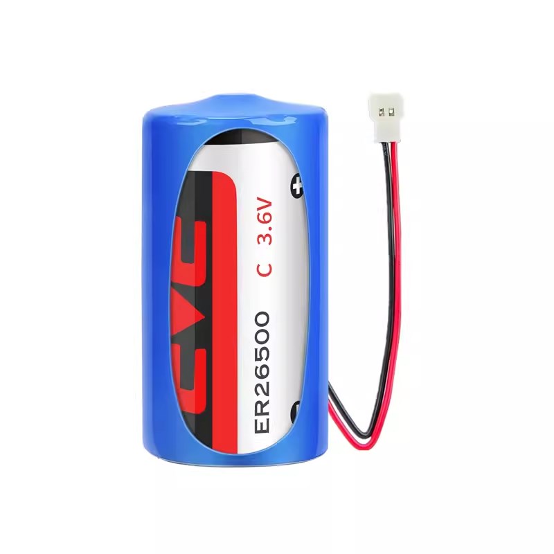 ER26500智能水表电池 3.6V带插头燃气表流量计2号C型功率型锂电池