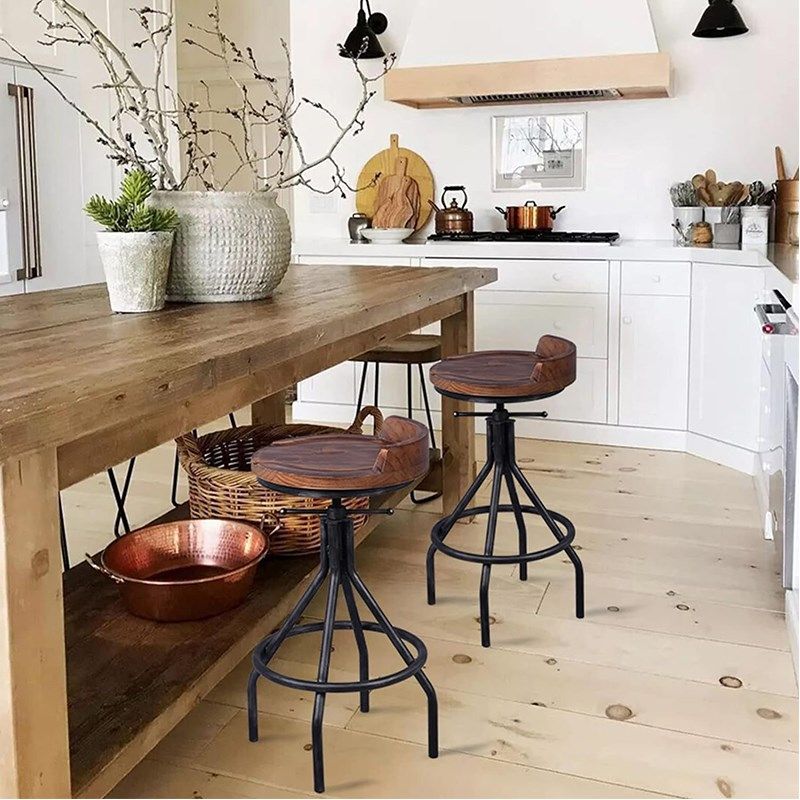 复古工业风铁艺吧台椅前台可升降酒吧椅民宿家用休闲实木餐椅吧凳,商业/办公家具,酒吧椅,淘宝优惠券,粉丝福利购,淘宝优惠卷