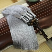 多色可选 古琴穗千丝穗冰丝线古琴琴穗真丝琴穗垂直感好 扬鸣